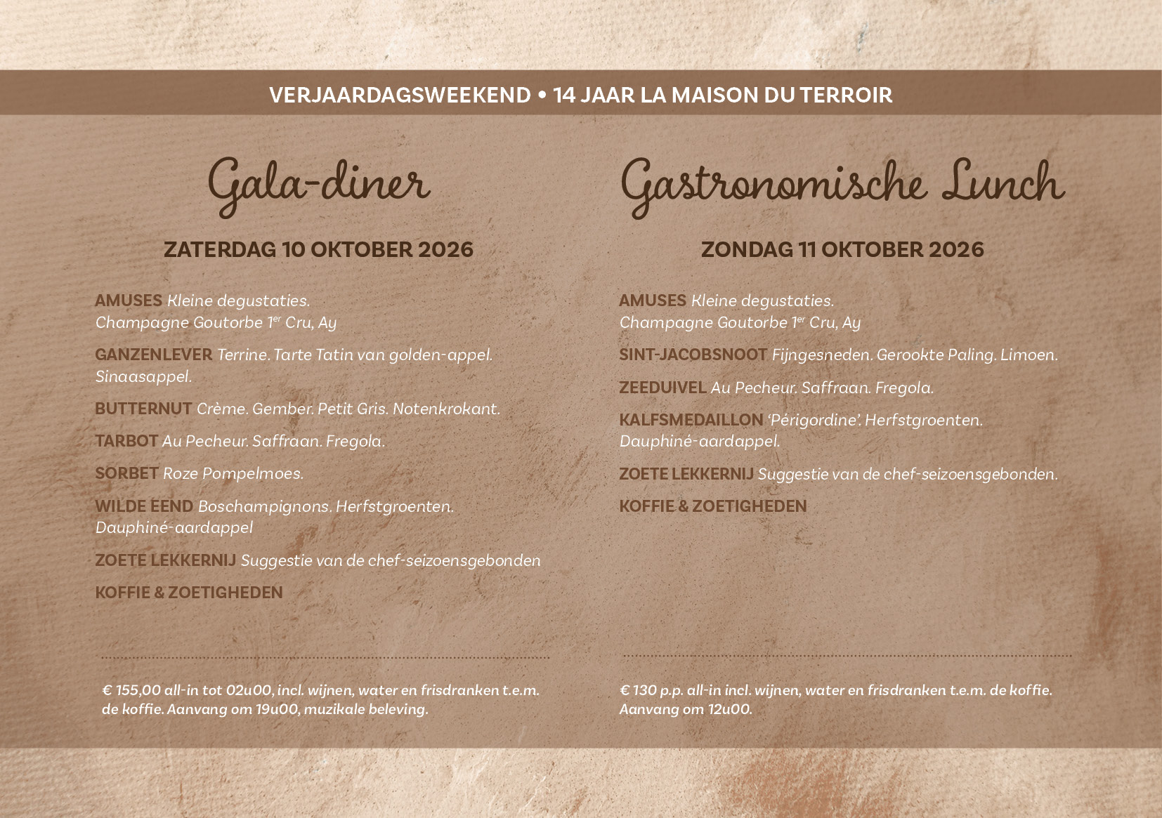 verjaardagsweekend